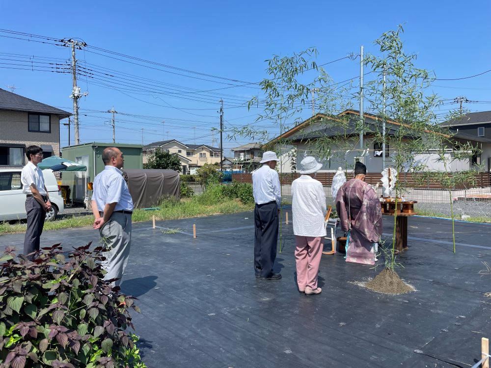 邑楽の家 地鎮祭